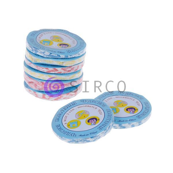 Полотенце прессованное Magic Towel 30 х 40 см (набор 10 шт)/626 07k02p014 фото