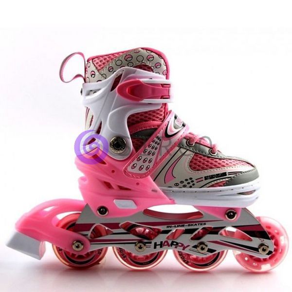 Ролики Skates р. 28-31 (рожеві) 3003 13k02p009 фото