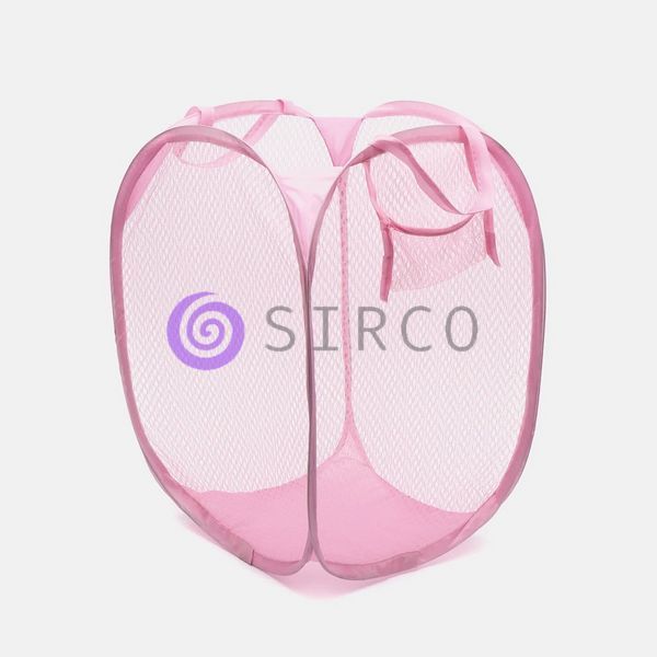 Корзина-сетка для игрушек, одежды Mesh 32*32*49см Розовый (YAB) 03k16p161v1 фото