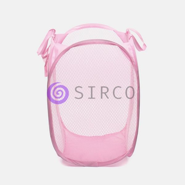 Корзина-сетка для игрушек, одежды Mesh 32*32*49см Розовый (YAB) 03k16p161v1 фото