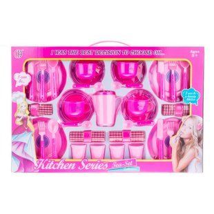 Детский игрушечный кухонный набор для чаепития Kitchen Series Tea-Set CH-05-B2 35 предметов (AHMD) 03k09p167v1 фото