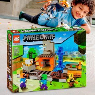 Детский игровой набор конструктор Minecraft 82001, 322 детали (593) 03k03p011 фото