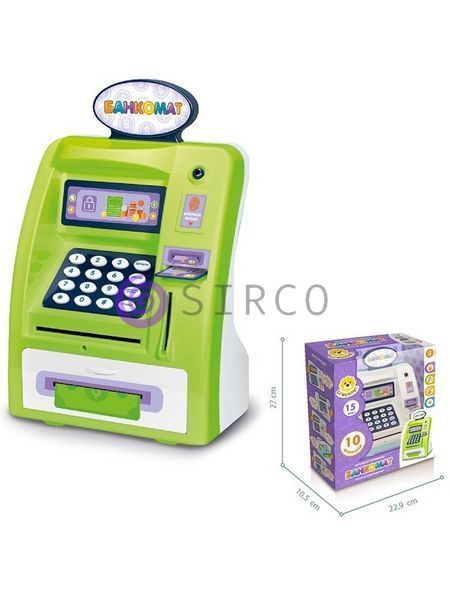 Детская интерактивная музыкальная игрушка копилка-сейф M 4550 (IGR4) 03k05p074 фото