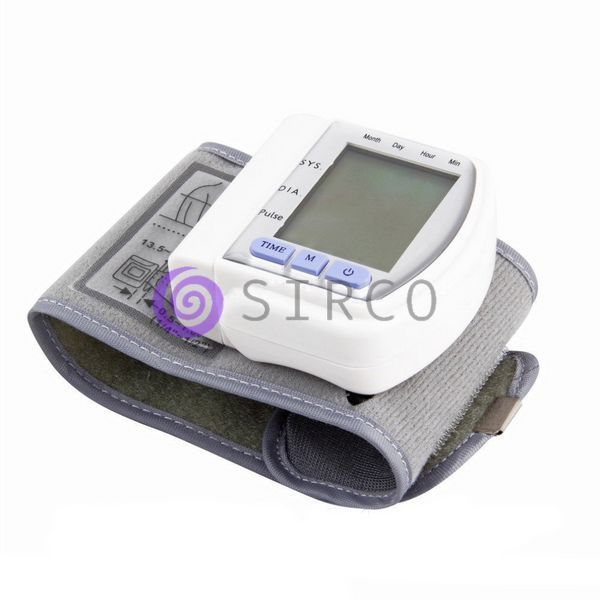 Цифровий тонометр на зап'ястя Automatic Wrist Whatch Blood Pressure 06k02p002 фото