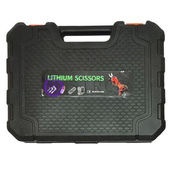 Секатор акумуляторний Lithium Scissors з 2 акумуляторами 12V у валізі, Червоний (AMN) 09k08p150v1 фото