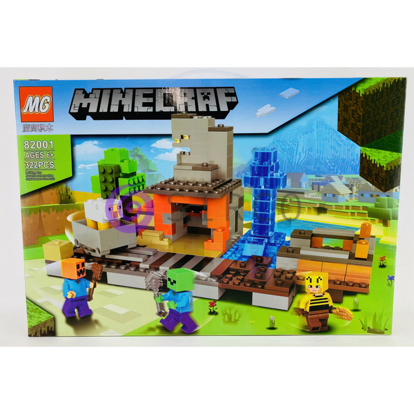 Дитячий ігровий набір конструктор Minecraft 82001, 322 деталі (593) 03k03p011 фото