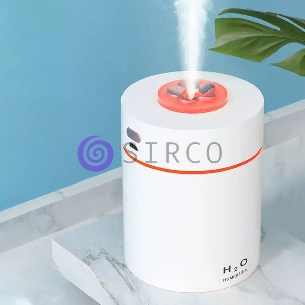 Портативный ультразвуковой увлажнитель воздуха Car Humidifier H2O 240 мл Белый 01k08p001 фото