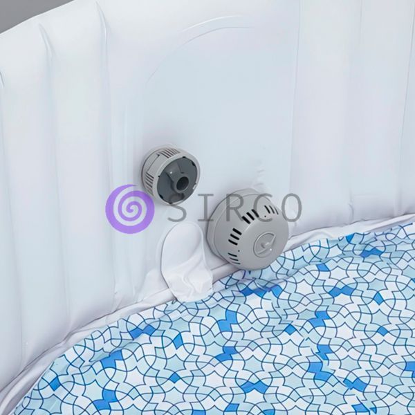 Надувной джакузи Bestway 6001J Lay-Z-Spa Hawaii 236x71 см, расход 1325 л/ч, 8 мест, 1440  02k12p332 фото