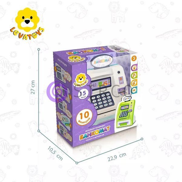 Детская интерактивная музыкальная игрушка копилка-сейф M 4550 (IGR4) 03k05p074 фото
