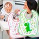Дитячий водонепроникний бавовняний нагрудник на липучці Babyono "Я можу більше" 9м+ в асортименті (833) (SB) 03k17p335 фото 1