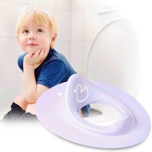 Туалетное сиденье детское "Утенок" (Светло-фиолетовый) Tega Baby/ DK-090-133/(SB) 03k20p013v3 фото