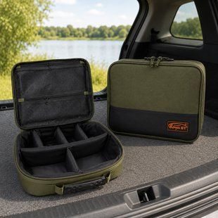 Органайзер для котушок BoyaBY 6 Slots Reel Bag сумка на 6 котушок зі знімними перегородками (988) 02k04p489 фото