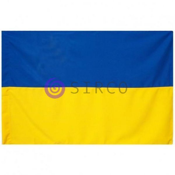 Тканевый флаг Украины без герба Q-4 (30*45 см) 01k03p066v2 фото