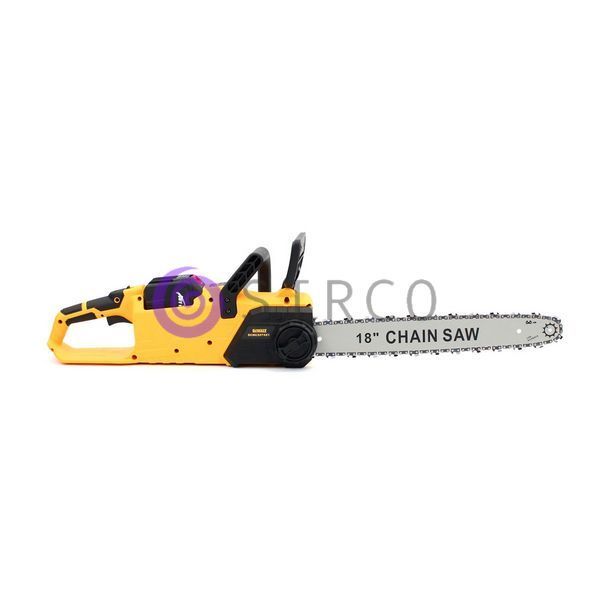 Акумуляторна пила DeWALT DCMCS574X1 (48V, 12AH, шина 45 см) з безключовою натяжкою ланцюга та ручним гальмом в кейсі 09k08p105 фото