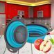 Друшляк силіконовий складаний COLLAPSIBLE FILTER BASKETS 2 шт. Синiй 10k10p054v2 фото 1