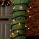 Уличная гирлянда Xmas Нить 600 LED (на коробке 800 led) Зеленый провод 40 метров Желтое свечение 12k01p082v1 фото 3