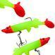 Рыбацкая силиконовая многоразовая приманка для рыбы Jaixing Soft Lures 15.2g, 10см, 3шт, цвет 034 02k04p282v2 фото 1