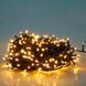 Уличная гирлянда Xmas Нить 600 LED (на коробке 800 led) Зеленый провод 40 метров Желтое свечение 12k01p082v1 фото 1