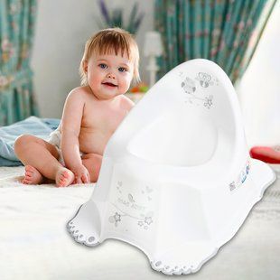 Горшок с нескользящим покрытием "Сова" (белый) Tega Baby/SO-001-103/(SB) 03k20p039 фото