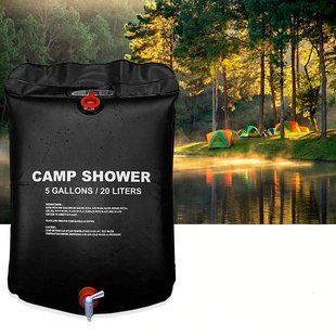 Мобільний душ для туристів, дачників Camp Shower 20 літрів 02k03p080v1 фото