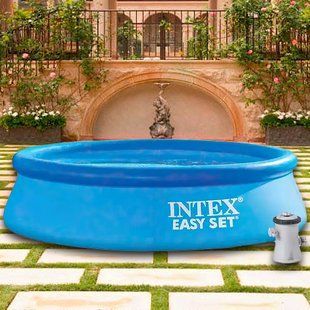Басейн Intex 28108 фільтр-насос (1250л/год), 244*61см, 1942л, у коробці/IGR24 02k12p090 фото