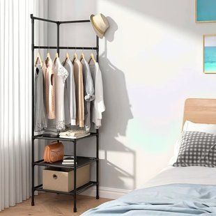 Кутова вішалка для одягу Corner hanger 180x45 см/7241/212 01k04p094 фото