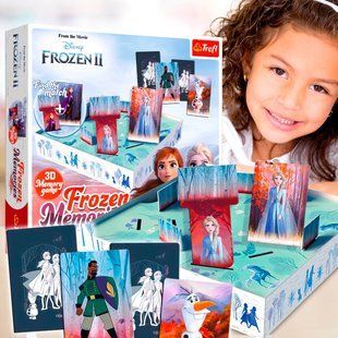 Детская настольная игра Trefl "Frozen II: Frozen Memories / Холодное Сердце ІІ: Зимние Воспоминания" (01753) (SB) 03k19p015 фото
