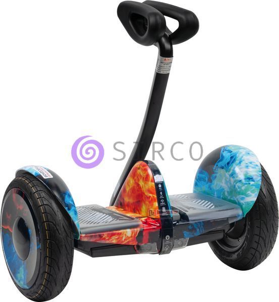 Гироскутер сигвей Xiaomi MINI PRO 54V колеса 10" Огонь и лёд (237) 13k05p012v3 фото