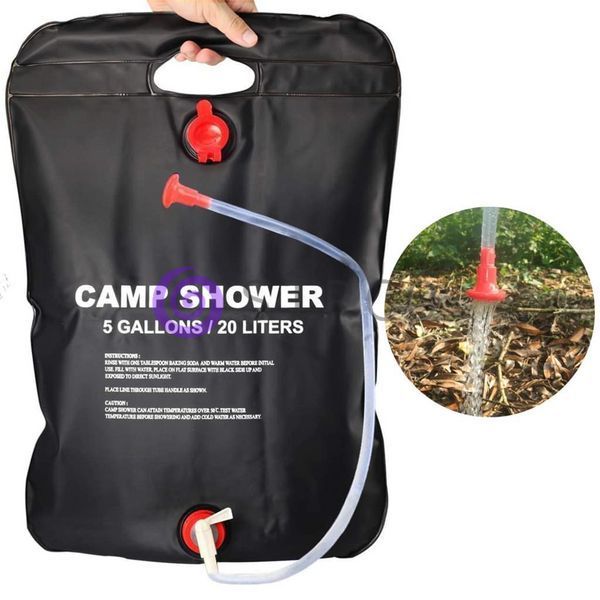 Мобільний душ для туристів, дачників Camp Shower 20 літрів 02k03p080v1 фото