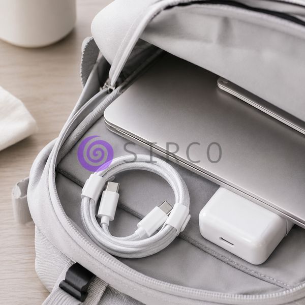 Кабель Type-C &mdash; Type-C 60 Вт 2 метри 26X205 для швидкої зарядки телефонів, ноутбуків та планшетів (509/5092) 11k06p505v1 фото