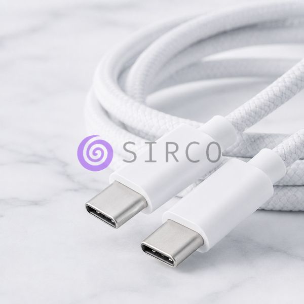 Кабель Type-C &mdash; Type-C 60 Вт 2 метри 26X205 для швидкої зарядки телефонів, ноутбуків та планшетів (509/5092) 11k06p505v1 фото
