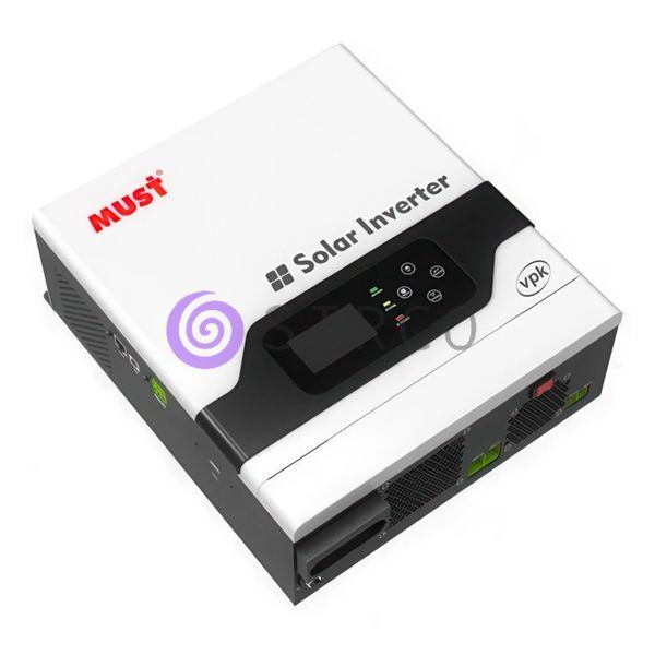 Гібридний настінний інвертор MUST PV18-3024 ECO, 3000W, 24V (ISML) 11k12p205v4 фото