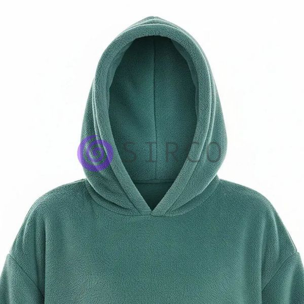 Тепла толстовка - плед худі з капюшоном HUGGLE HOODIE Зелений  01k06p001v2 фото