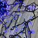 Новорічна гірлянда-нить "Конус" 600 Led 25 м (чорний дріт, синій) 12k01p120v1 фото 2