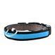Нашийник для собак, що світиться USB GLOW RING блакитний S/205 05k05p055v5 фото 2