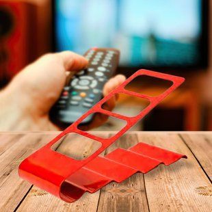 Металлическая подставка-органайзер для пультов Remote Controls Красная/ 205 01k04p020v1 фото