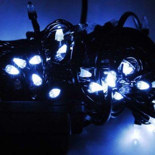 Гирлянда Дождик черный провод прозрачная коническая лампа 7м 320LED 320- SHORT-CURTAIN-7M-W (ЕМ) 12k01p144 фото