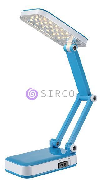Светодиодная настольная Led лампа трансформер LED-666/7751 TopWell Голубая (212) 01k09p015v3 фото