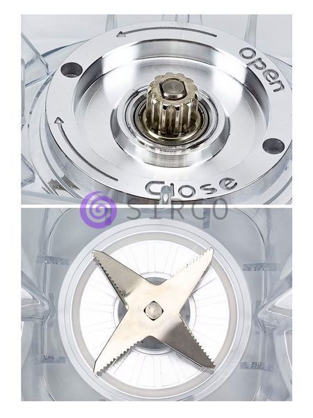 Профессиональный стационарный блендер Silver Crest 2200 Вт Красный (4389/1) 10k01p173 фото