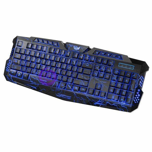 Проводная геймерская клавиатура с подсветкой KEYBOARD LED M200 GAME (212) 11k07p003 фото