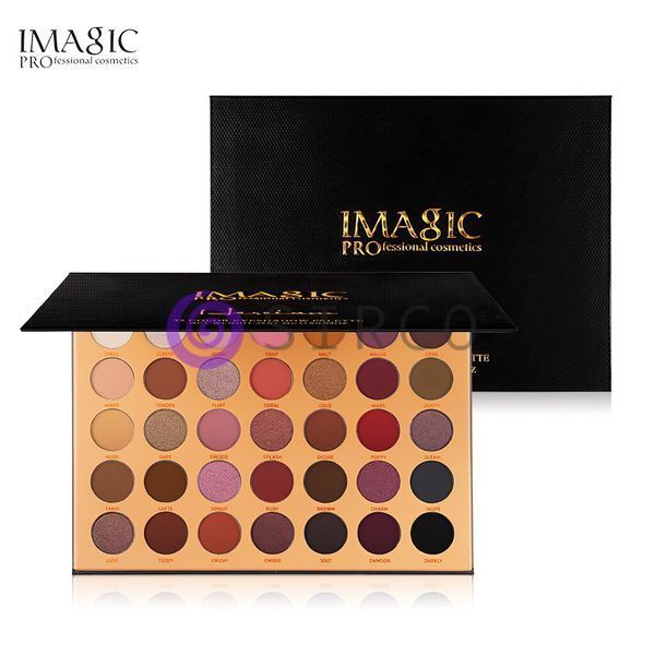 Палетка теней для век с зеркалом IMAGIC Elegant Black 35 оттенков (2049) 07k04p095 фото