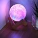 Настольный 3Д ночник-светильник с сенсорным управлением Луна "Moon Lamp" 20см (509) 01k09p065v2 фото 5