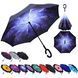 Ветрозащитный зонт Up-Brella антизонт Зонт обратного сложения 02k01p138 фото 2