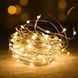 Новогодняя гирлянда Xmas "Роса" на батарейках 5 м Теплое свечение 12k01p035v1 фото 1