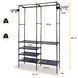 Вішалка для одягу Simple Coat Rack Double Row 160x112x46/259 01k04p126 фото 2