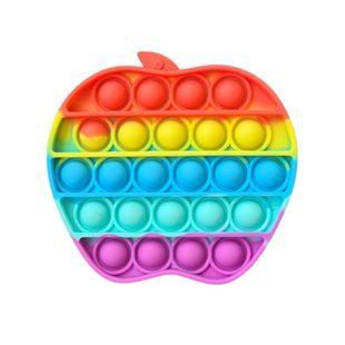 Игрушка поп ит Антистресс Push Bubble Fidget Pop it Яблоко 03k05p159 фото