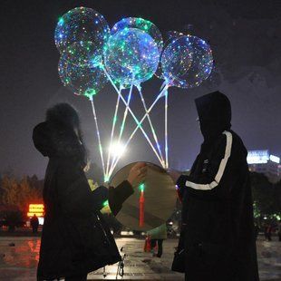 Воздушный светодиодный шар Bobo led 01k09p011 фото