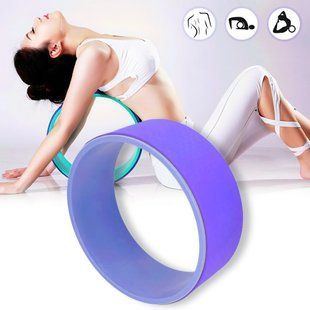 Колесо для йоги YogaLife 33 см Фиолетовое 02k07p078v1 фото
