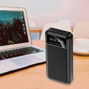 УМБ Power Bank ViaKing Type-C 50000 mAh Чорний/H-8 11k12p008v2 фото
