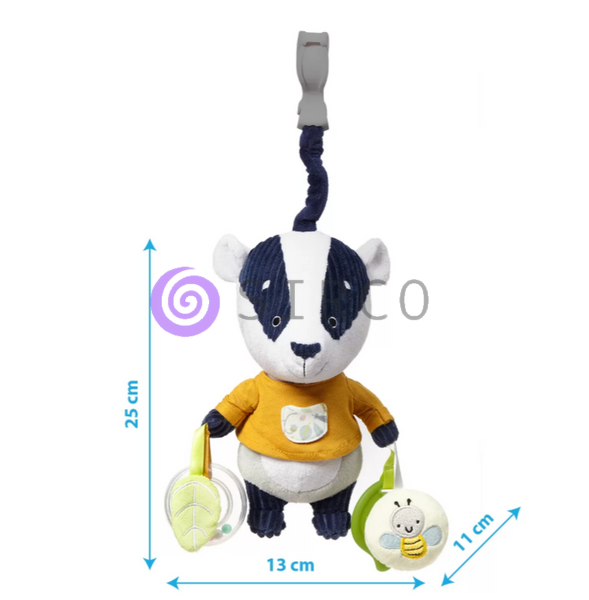 Детская мягкая подвесная игрушка со звуком Енот Эдмонт "BabyOno" (1435) (SB) 03k17p297 фото